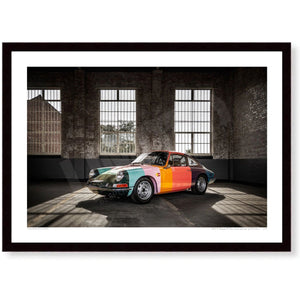 Framed Porsche photo wall art - Limited Edition