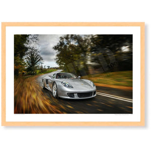 Framed Porsche photo wall art - Limited Edition
