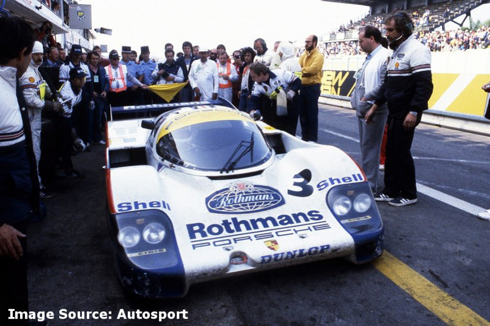 What Happens At Le Mans After The Door Falls Off Your Porsche 956?