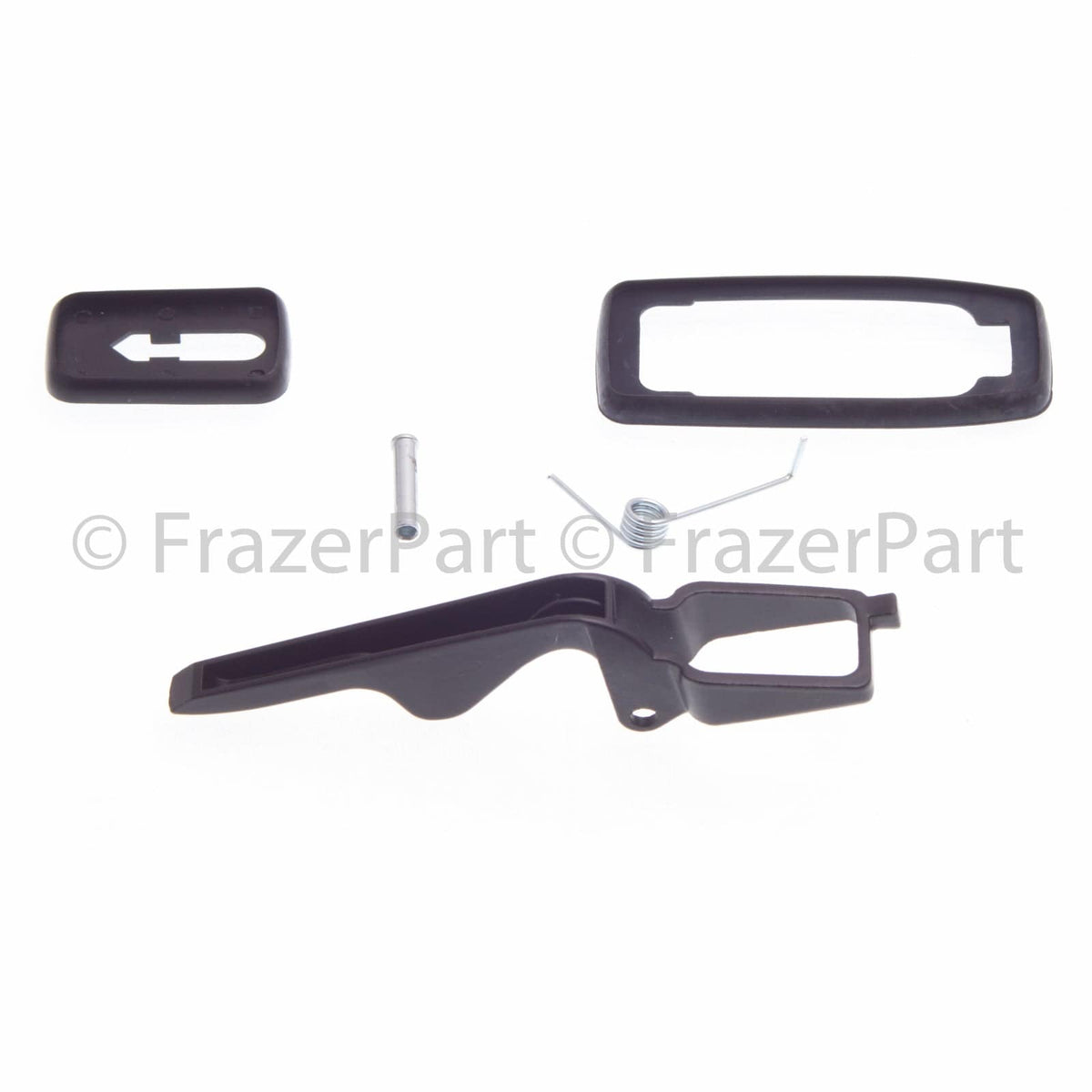 924S & 944 exterior door handle release trigger repair kit & mounting gaskets (Left)