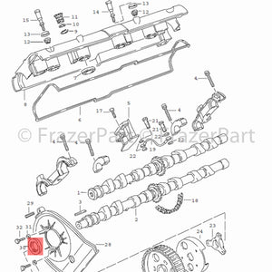 944, 924S & 968 cam and balance shaft seal kit