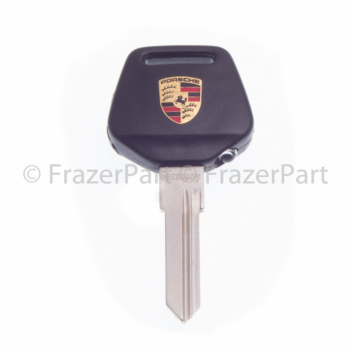 924, 944, 968 Cabeza de llave con escudo de Porsche, luz y hoja de llave ciega