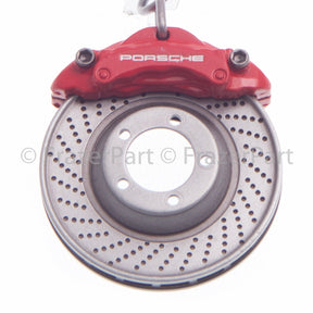 Porsche brake disc key ring