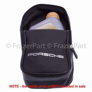 Porsche Mobil Oil 1 Litre oil top up kit & storage bag