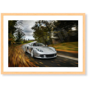 Gerahmte Porsche-Fotowandkunst – limitierte Auflage