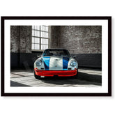 Fotografía de pared Porsche enmarcada - Edición limitada
